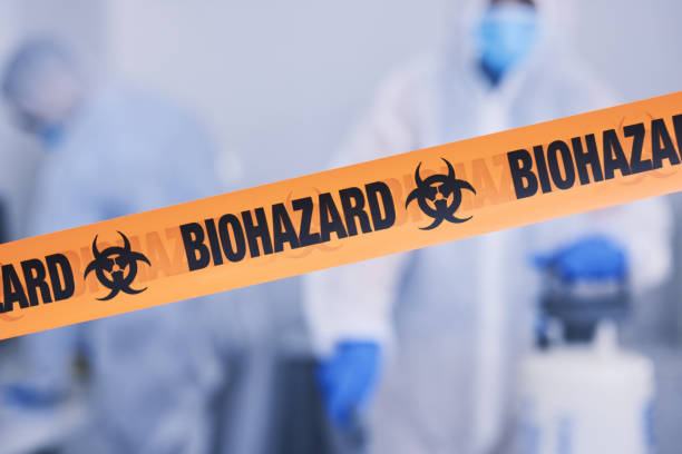 Professional Blood Cleanup technician working in Auburn, GA